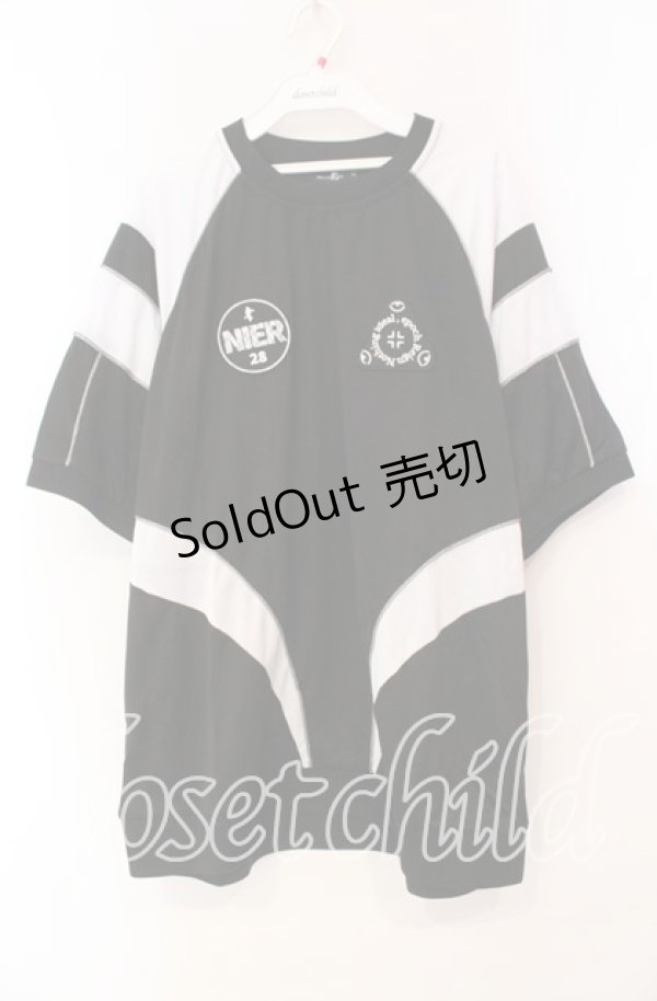 画像1: NieR Clothing / NIER BLACK×WHITE UNIFORM ユニフォーム  ブラック×ホワイト O-25-11-10-094-PU-TO-IG-OS (1)