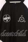 画像2: NieR Clothing / NIER BLACK×WHITE UNIFORM ユニフォーム  ブラック×ホワイト O-25-11-10-094-PU-TO-IG-OS (2)