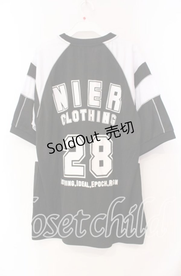 画像3: NieR Clothing / NIER BLACK×WHITE UNIFORM ユニフォーム  ブラック×ホワイト O-25-11-10-094-PU-TO-IG-OS (3)