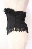 画像3: Innocent World / ボーン入りコルセット L クロ O-25-11-10-016-IW-TO-IG-OS (3)