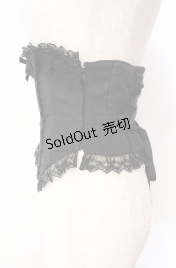 画像3: Innocent World / ボーン入りコルセット L クロ O-25-11-10-016-IW-TO-IG-OS (3)