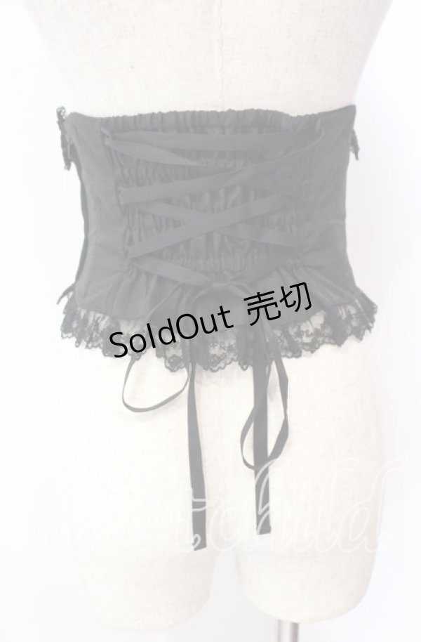 画像4: Innocent World / ボーン入りコルセット L クロ O-25-11-10-016-IW-TO-IG-OS (4)