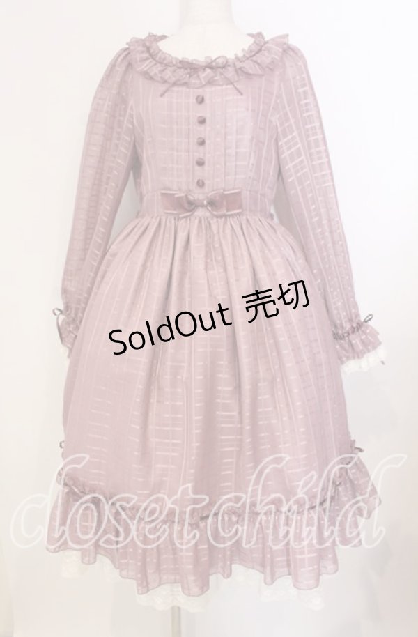 画像1: ALICE and the PIRATES / Le petit bourgeonワンピース（2021年）  モーヴ O-25-11-10-018-PA-OP-OW-OS (1)