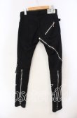 画像2: SEXY DYNAMITE LONDON / ブリーチZIPデザインパンツ XS ブラック O-25-11-10-031-PU-PA-OW-OS (2)