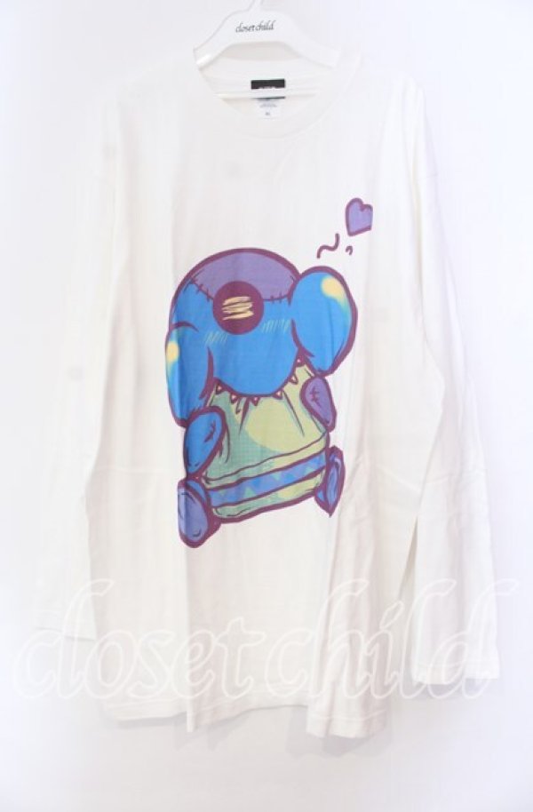 画像1: NieR Clothing / ONE君ptカットソー XL ホワイト O-25-11-11-033-PU-TO-IG-ZT322 (1)