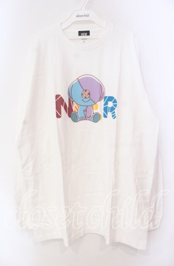 画像1: NieR Clothing / ONE君ptカットソー XL ホワイト O-25-11-11-035-PU-TO-IG-ZT339 (1)
