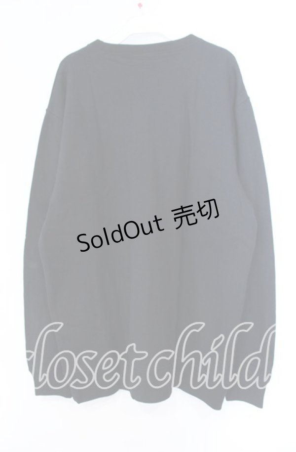 画像2: 【SALE】NieR CLOTHING / プリントトレーナー 2XL ミケ NieRちゃん ブラック O-25-11-11-037-PU-TO-IG-ZT339 (2)