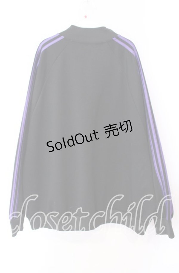 画像3: Candy Stripper / DRAGON TRACK JACKET ジャケット  ブラック×パープル O-25-11-11-041-PU-JA-IG-OS (3)