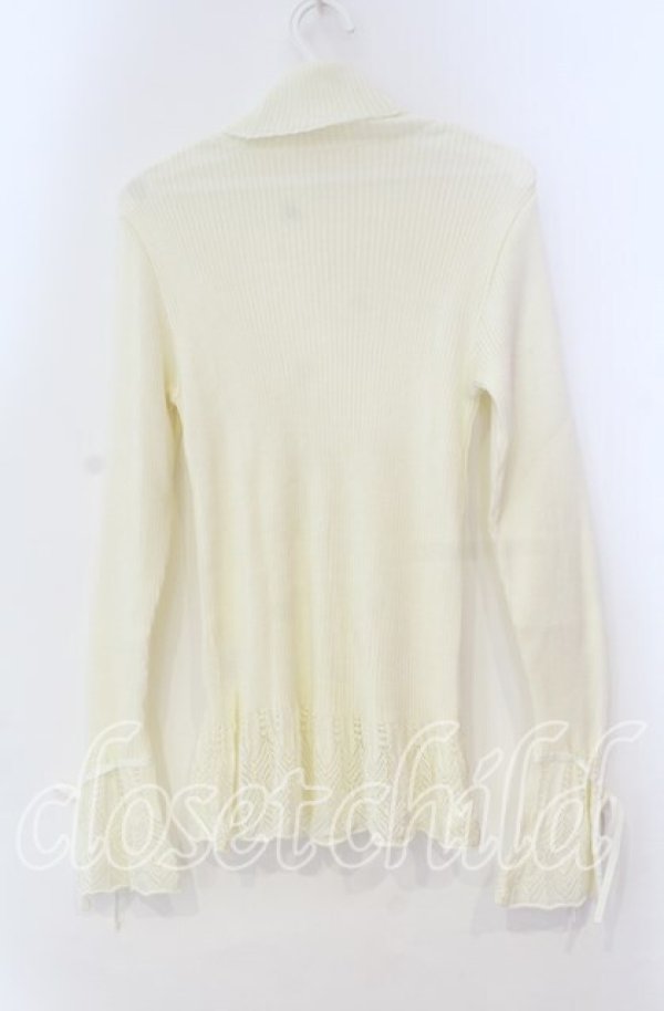 画像3: PINK HOUSE / タートルネックニット  オフ O-25-11-11-055-LO-TO-IG-OS (3)