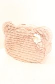 画像1: PINK HOUSE / Teddyシルエットフリルバッグ  ピンク O-25-11-11-1001-LO-BG-OW-OS (1)
