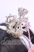 画像2: BABY, THE STARS SHINE BRIGHT / 蝶々王冠ヘッドドレス  シルバー O-25-11-11-1037-BA-AC-IG-OS (2)