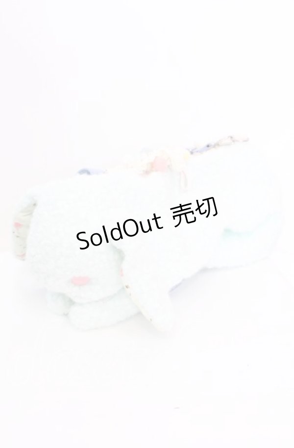 画像1: 牧場仕立て / ぽこぽこ本体にラムネ色の春待ちうさぎバッグ  ラムネ O-25-11-11-1003-LO-BG-OW-ZT274 (1)