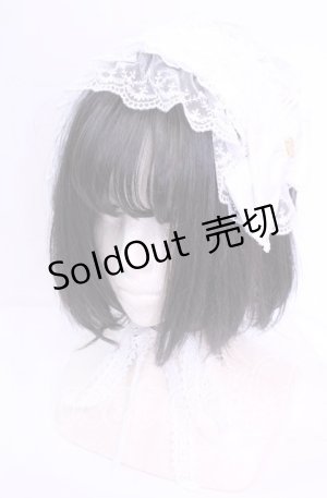 画像: Angelic Pretty / Fancy PrincessジャンパースカートSet ヘッドドレス単品  シロ O-25-11-11-1040-AP-AC-IG-OS