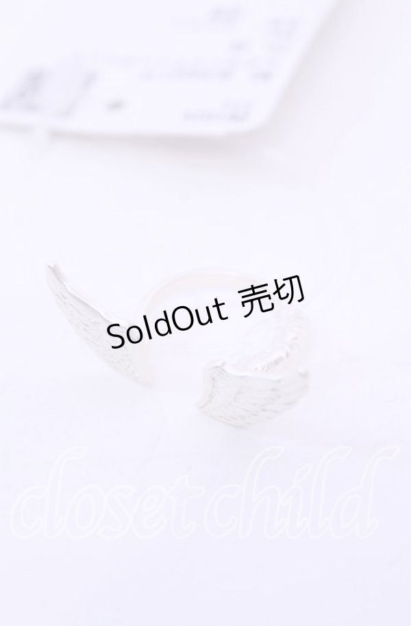 画像1: axes femme POETIQUE / レイヤードウィングリング  シルバー O-25-11-11-1042-AX-AC-OW-OS (1)