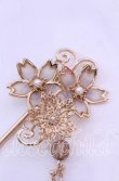 画像1: axes femme / サクラ装飾かんざし  ゴールド O-25-11-11-1044-AX-AC-OW-OS (1)