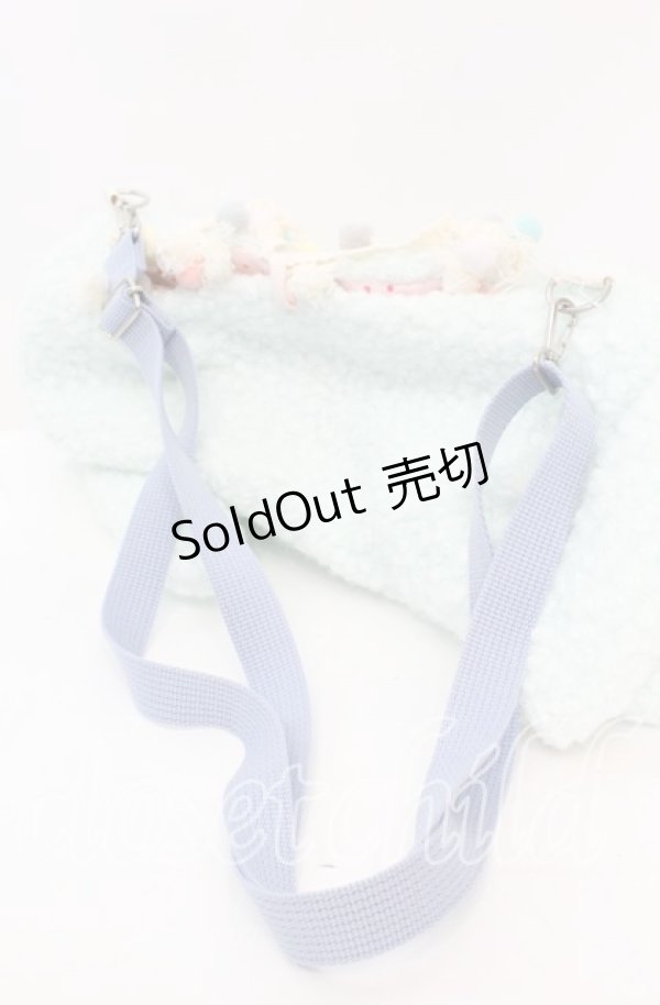 画像3: 牧場仕立て / ぽこぽこ本体にラムネ色の春待ちうさぎバッグ  ラムネ O-25-11-11-1003-LO-BG-OW-ZT274 (3)