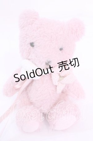 画像: PINK HOUSE / 桜Teddyぬいぐるみコサージュ  ピンク O-25-11-11-1050-LO-ZA-OW-ZT433