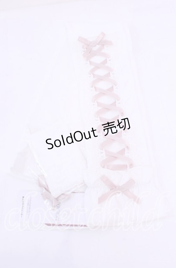 画像1: axes femme POETIQUE / レースアップＵＶグローブ  ピンク O-25-11-11-1054-AX-ZA-IG-OS (1)