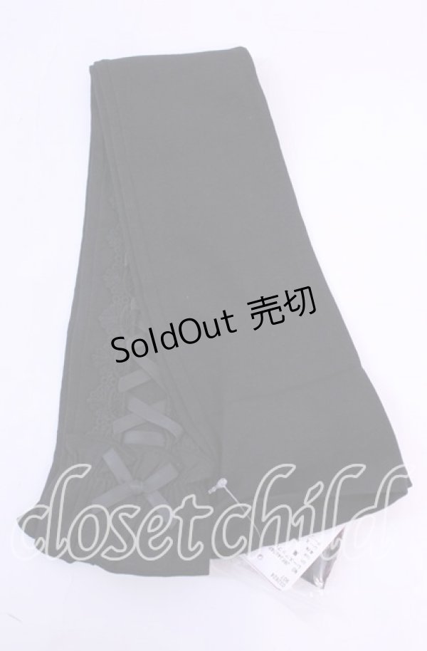 画像2: axes femme POETIQUE / レースアップＵＶグローブ  クロ O-25-11-11-1055-AX-ZA-IG-OS (2)