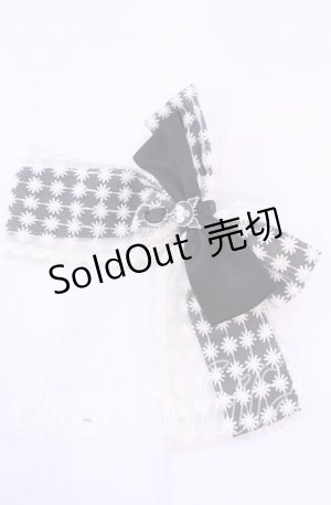 画像: m petit by misako / クロミリボンバレッタ  クロ O-25-11-11-1068-LO-AC-OW-ZT168-F002