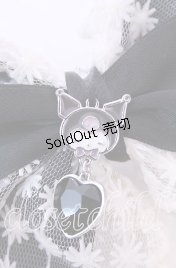 画像2: m petit by misako / クロミリボンバレッタ  クロ O-25-11-11-1068-LO-AC-OW-ZT168-F002 (2)