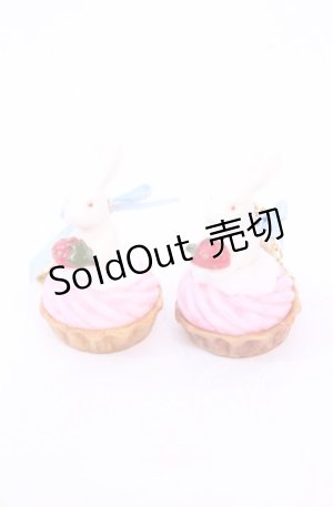 画像: 【SALE】PINK HOUSE / スイーツスプリングバニーイヤリング  バニラ O-25-11-11-1073-LO-AC-OW-ZT433