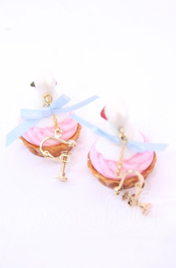 画像2: PINK HOUSE / スイーツスプリングバニーイヤリング  バニラ O-25-11-11-1073-LO-AC-OW-ZT433 (2)