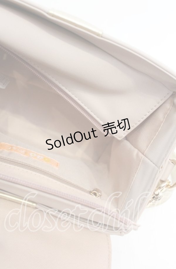 画像4: Fi.n.t / 多重リボンプレゼントボックスバッグ  ベージュ×ゴールド O-25-11-11-1005-CA-BG-OW-OS (4)