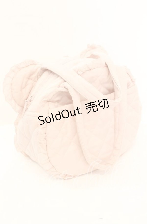 画像3: PINK HOUSE / Teddyシルエットフリルバッグ  ピンク O-25-11-11-1001-LO-BG-OW-OS (3)