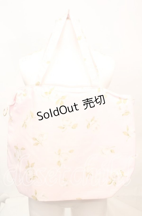 画像1: JESUS DIAMANTE / 令和プリンセスバッグ/グランヴィルローズ柄  ピンク O-25-11-11-1010-JE-BG-IG-OS (1)