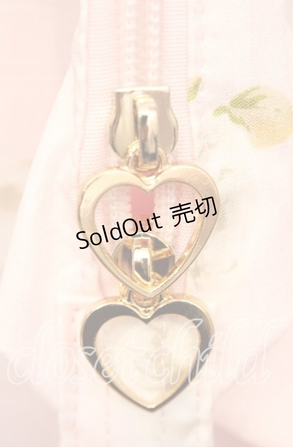 画像2: JESUS DIAMANTE / 令和プリンセスバッグ/グランヴィルローズ柄  ピンク O-25-11-11-1010-JE-BG-IG-OS (2)