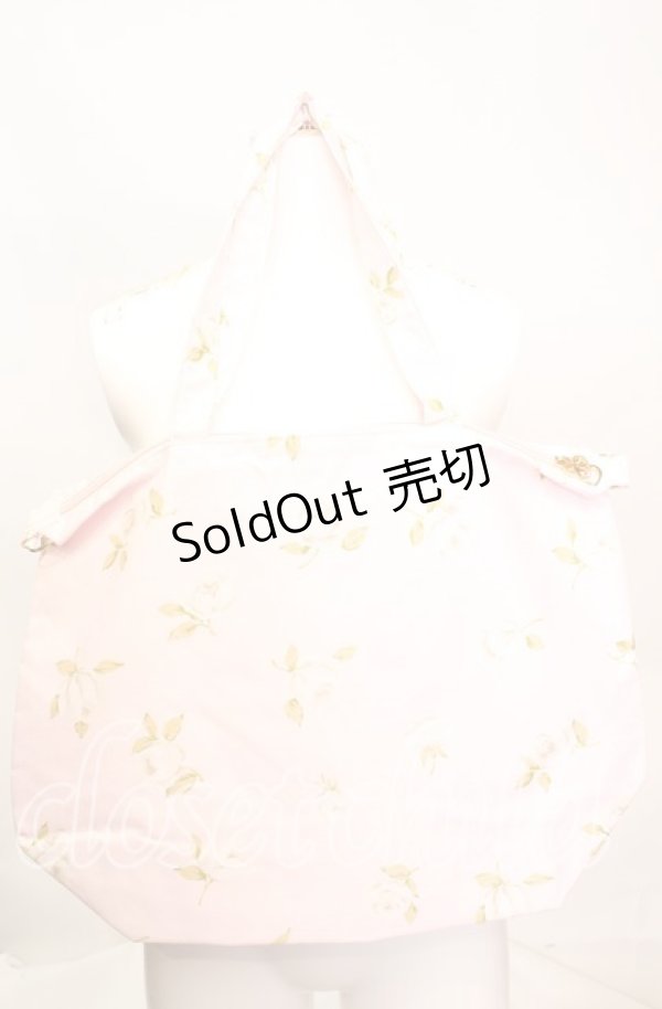 画像1: JESUS DIAMANTE / 令和プリンセスバッグ/グランヴィルローズ柄  ピンク O-25-11-11-1011-JE-BG-IG-OS (1)