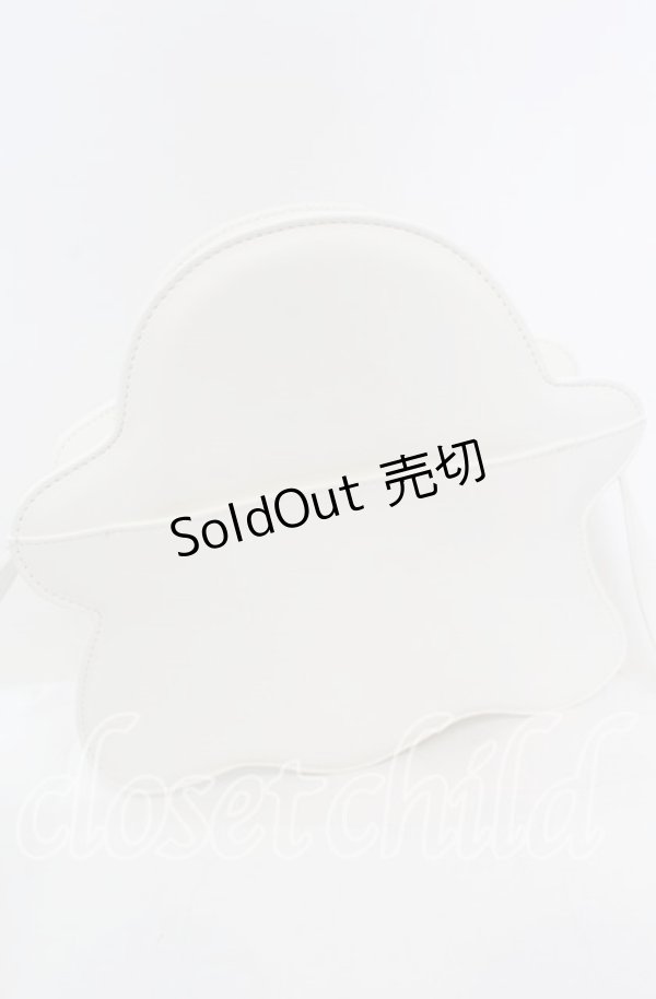 画像2: Angelic Pretty / マシュマロおばけショルダーバッグ（2024）  シロ O-25-11-11-1014-AP-BG-IG-OS (2)