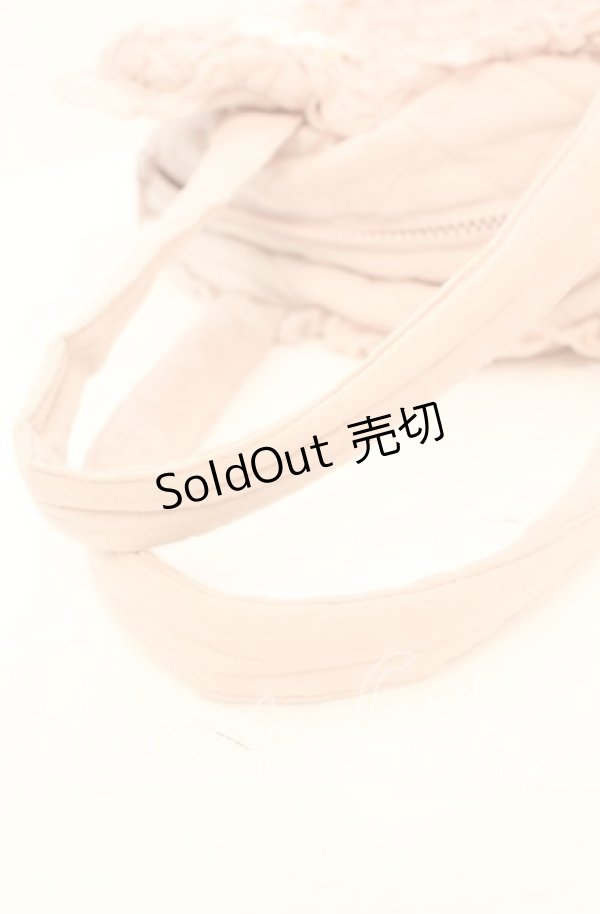 画像5: PINK HOUSE / Teddyシルエットフリルバッグ  ピンク O-25-11-11-1001-LO-BG-OW-OS (5)