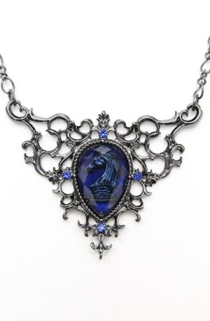 画像: axes　femme POETIQUE / チェスナイト封入ネックレス  クロ O-25-11-11-1018-LO-AC-OW-OS