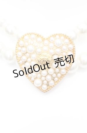 画像: JESUS DIAMANTE / マリーハートネックレスmini  ゴールド O-25-11-11-1020-JE-AC-OW-OS