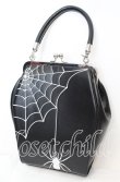 画像1: Banned Alternative / Spider Kellie Handbag　バッグ  ブラック O-25-11-11-1002-PU-BG-OW-ZT346 (1)