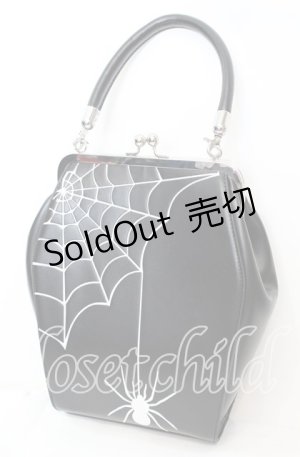 画像: Banned Alternative / Spider Kellie Handbag　バッグ  ブラック O-25-11-11-1002-PU-BG-OW-ZT346