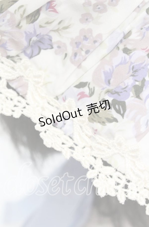 画像3: Victorian maiden / ロココブーケドールハット  ブルー O-25-11-11-1025-CL-AC-OW-OS (3)