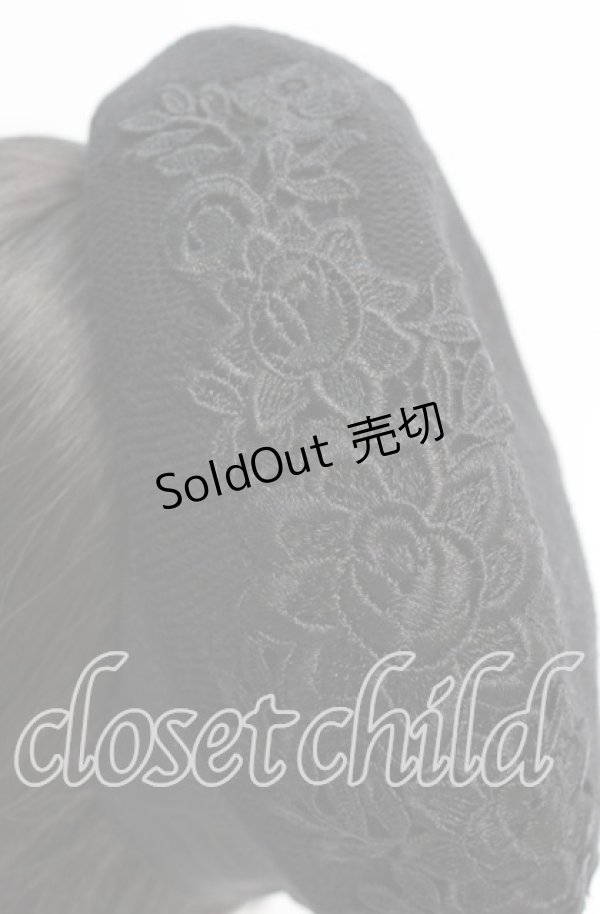 画像2: m petit by misako / TT*AMレースサーモベレー  クロ O-25-11-11-1029-LO-AC-IG-ZT87 (2)