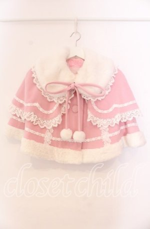 画像: Angelic Pretty / ミルフィーユケープ  ピンク O-25-11-11-074-AP-CO-IG-OS