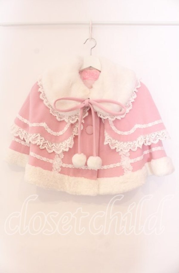 画像1: Angelic Pretty / ミルフィーユケープ  ピンク O-25-11-11-074-AP-CO-IG-OS (1)