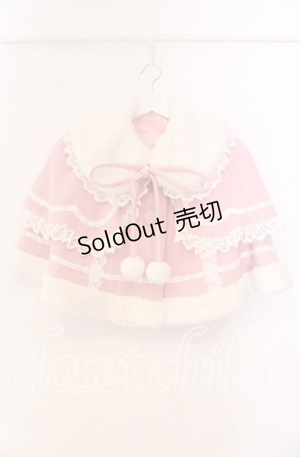 画像1: Angelic Pretty / ミルフィーユケープ  ピンク O-25-11-11-074-AP-CO-IG-OS (1)