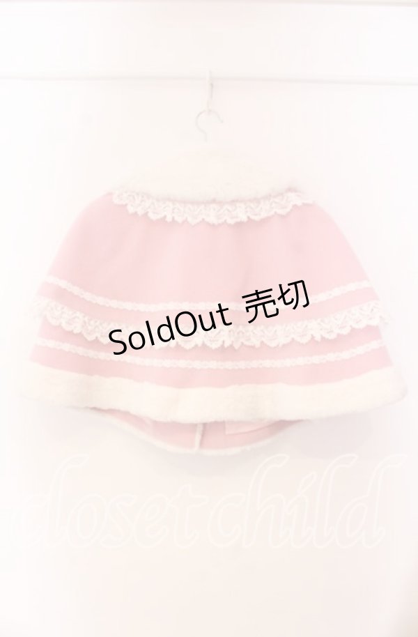 画像3: Angelic Pretty / ミルフィーユケープ  ピンク O-25-11-11-074-AP-CO-IG-OS (3)