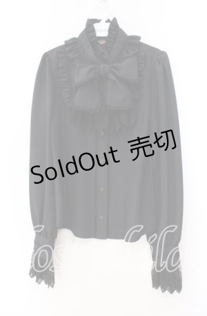 画像: ALICE and the PIRATES / ミカエルブラウス  クロ O-25-11-11-076-PA-BL-OW-OS