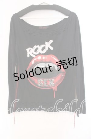 画像: JURY BLACK / ROCKクラッシュロンT 2 ブラック O-25-11-11-077-GL-TO-OW-ZT339