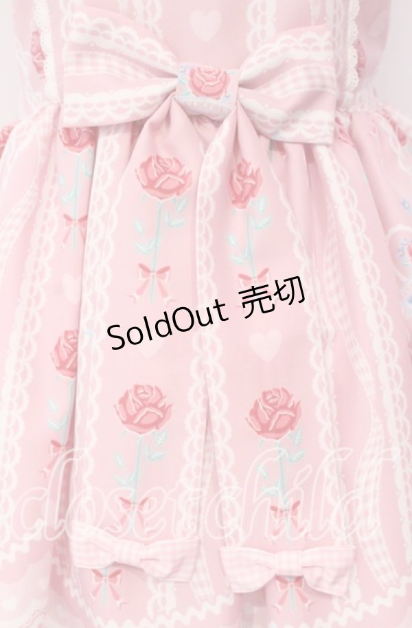 画像3: Angelic Pretty / Be My Valentineジャンパースカート  ピンク O-25-11-11-006-AP-OP-IG-OS (3)