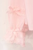 画像3: axes femme kawaii / トーションレース丸襟ブラウス Ｍ ピンク O-25-11-11-086-AX-BL-IG-OS (3)