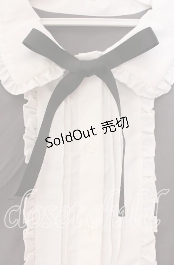 画像2: Cherirulu Chocola / MYリボンマルエリブラウス LL グレー×シロ O-25-11-11-090-LO-BL-IG-ZT263 (2)