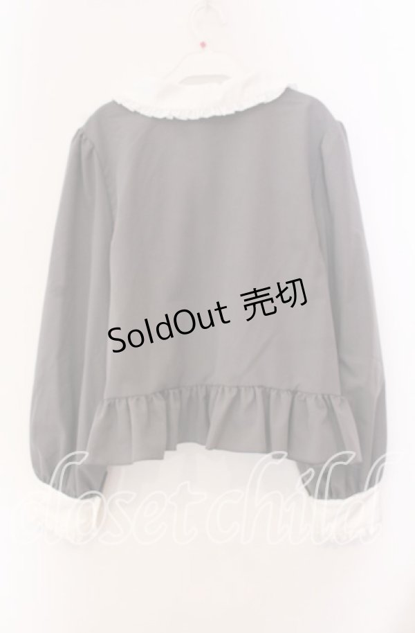 画像3: Cherirulu Chocola / MYリボンマルエリブラウス LL グレー×シロ O-25-11-11-090-LO-BL-IG-ZT263 (3)